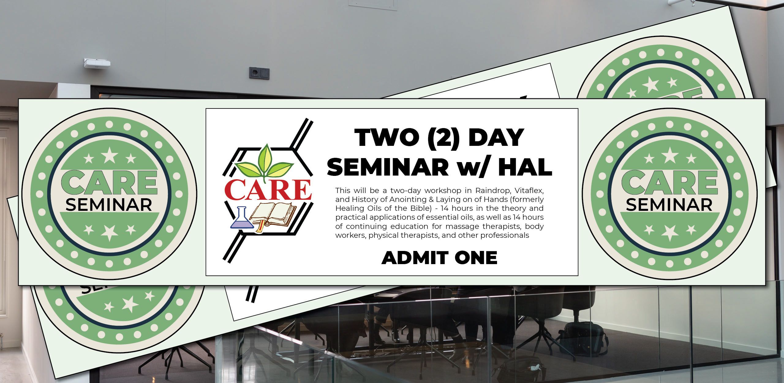 2day seminar banner with hal 1c14257b