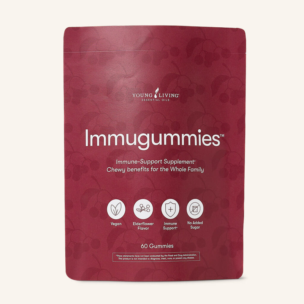 Immugummies from Young Living Raindrop Messenger October 2023